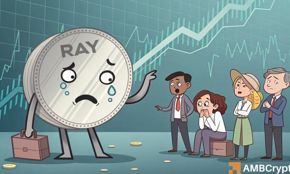 Raydium: 评估Ray的潜在价格为2.20美元的下跌可能性