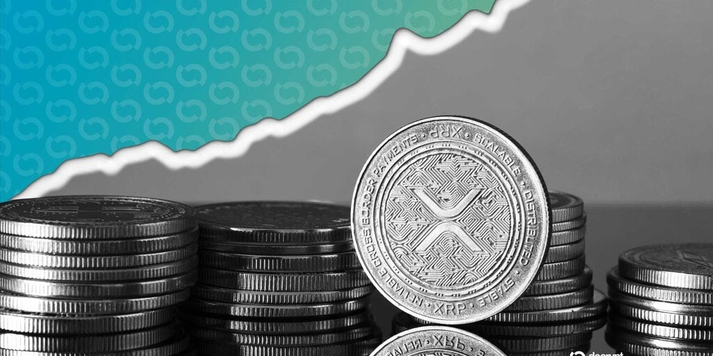 XRP的市值已超过百事可乐、Uber和贝莱德，正逼近麦当劳